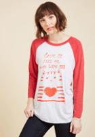 Modcloth Wants And Kneads Long Sleeve Top