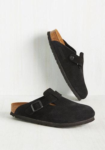  Casual Evening Clog In Noir - Narrow In 39