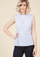  Flock Solid Sleeveless Top In Xs