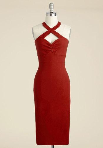  Flirtatious Foxtrot Sheath Dress In 4x