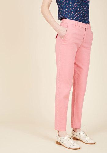  Ease Of Versatility Pants In Carnation In Xxs