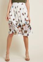 Modcloth Built For Brilliance A-line Skirt In 2x