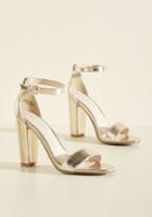  Posh The Competition Metallic Heel In 6