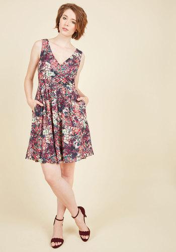  Grove For The Fences A-line Dress In Xs
