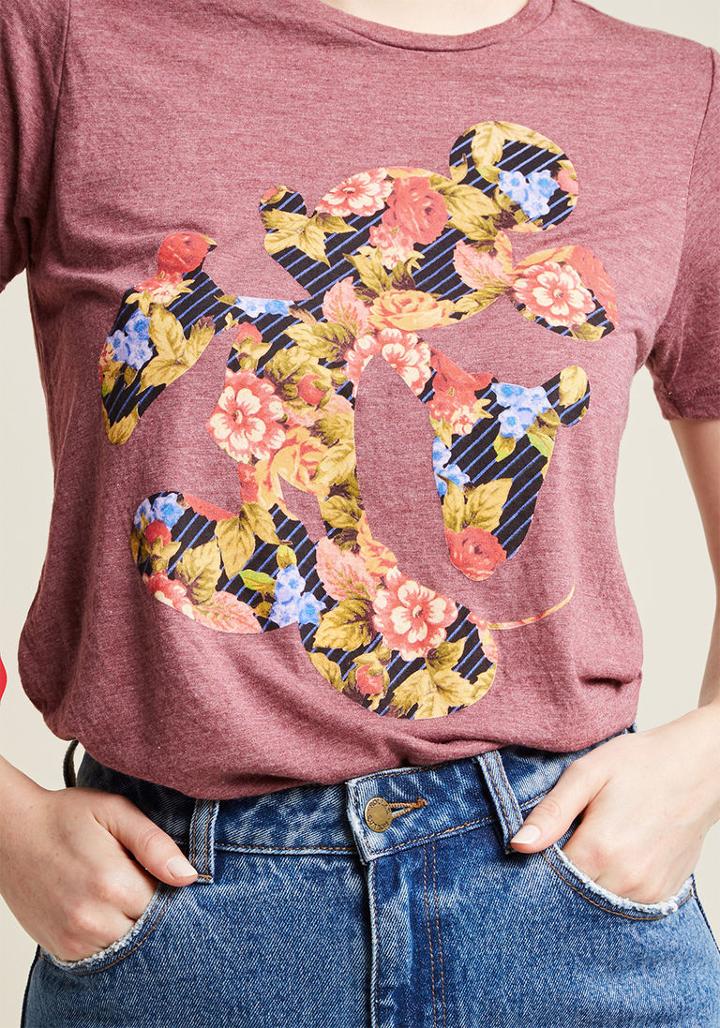Modcloth Mickey Situation Graphic Tee In Xl