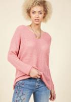  I Second That Locomotion Sweater In Carnation In Xl