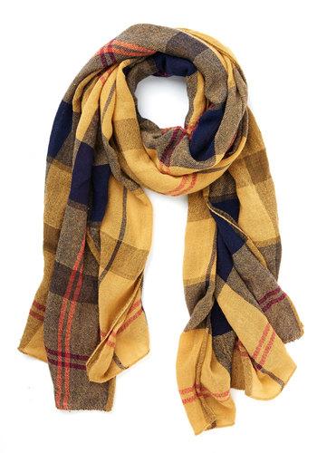 Jeannesimmonsaccessories Academic Aspirations Scarf In Yellow