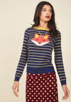  Face The Fox Sweater In Xs
