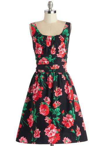 Silver Stop Lovely Nights Dress From Modcloth