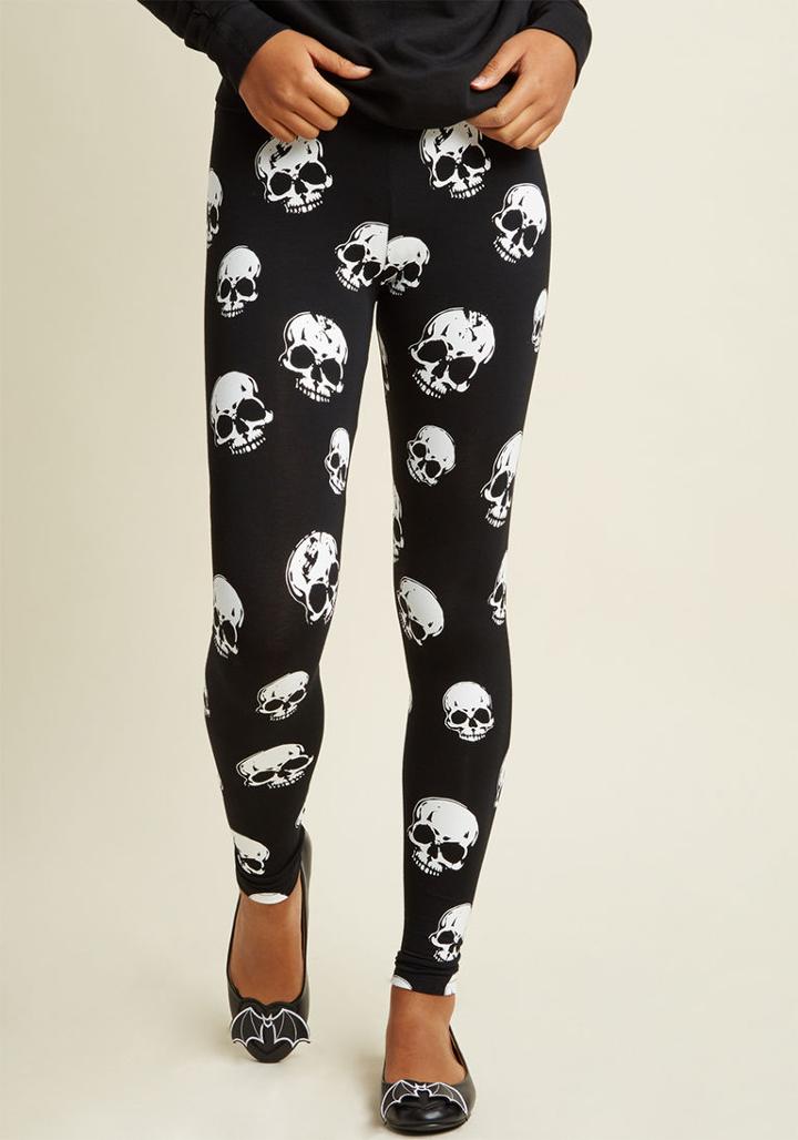 Banned Banned Bold Your Head High Leggings In Xs