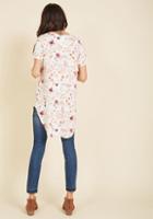 Modcloth Packing Preserves T-shirt In Rustic Blossom In 1x