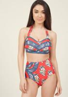 Highdivebymodcloth Set The Serene Swimsuit Bottom In Lucky Cat In 3x
