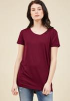  Simplicity On A Saturday Tunic In Merlot In M