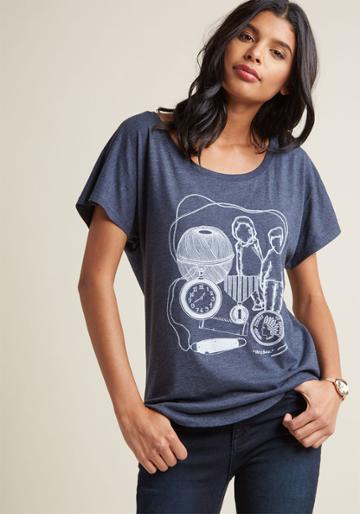 Outofprint Loved Literature Graphic Tee In Xxl