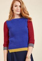  Primary, Salutary, Tertiary Cotton Sweater In S
