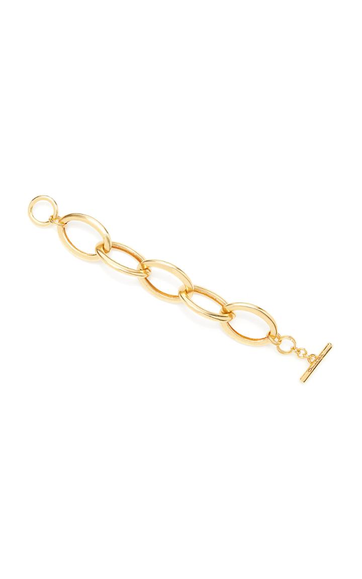 Oscar De La Renta Gold-tone Bracelet