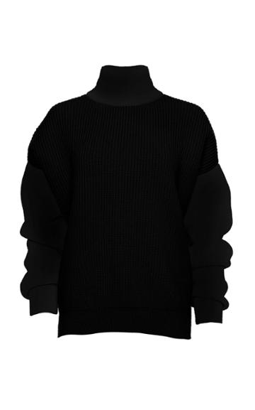 Moda Operandi Brandon Maxwell Oversized Wool-blend Turtleneck Sweater