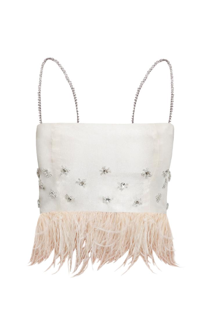 Moda Operandi Sahroo Elizabeth Crop Top