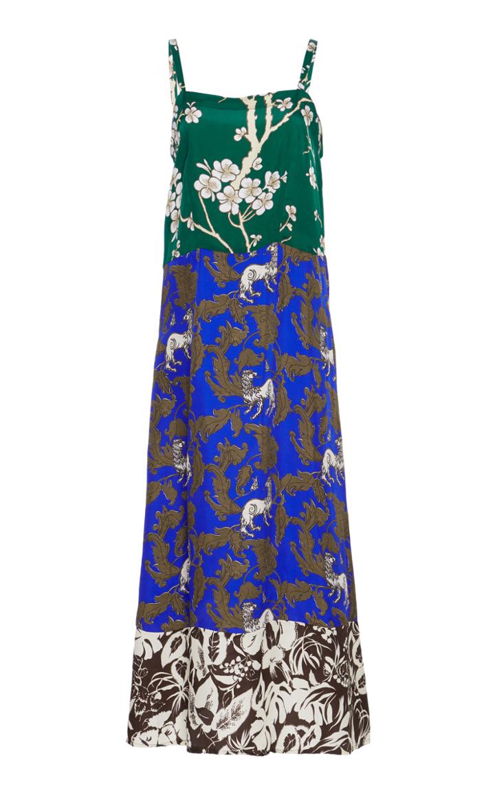 Warm Duquette Printed Cady Dress