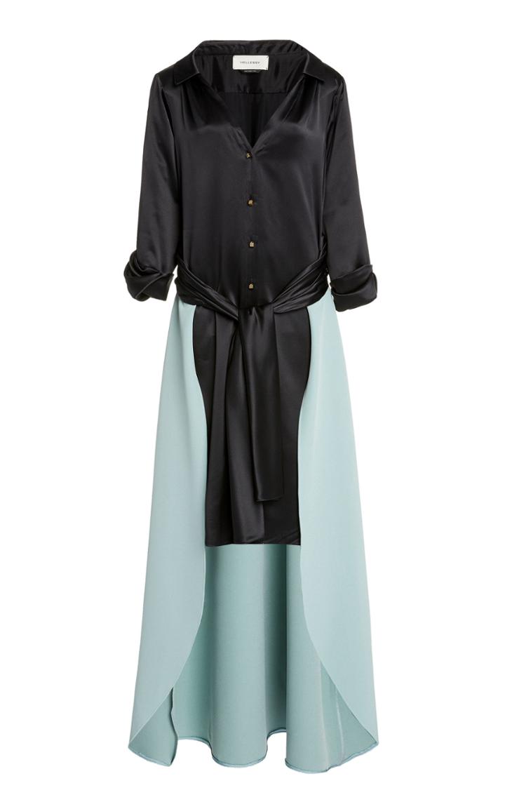 Hellessy Kerri Cady-detailed Silk Shirt Dress