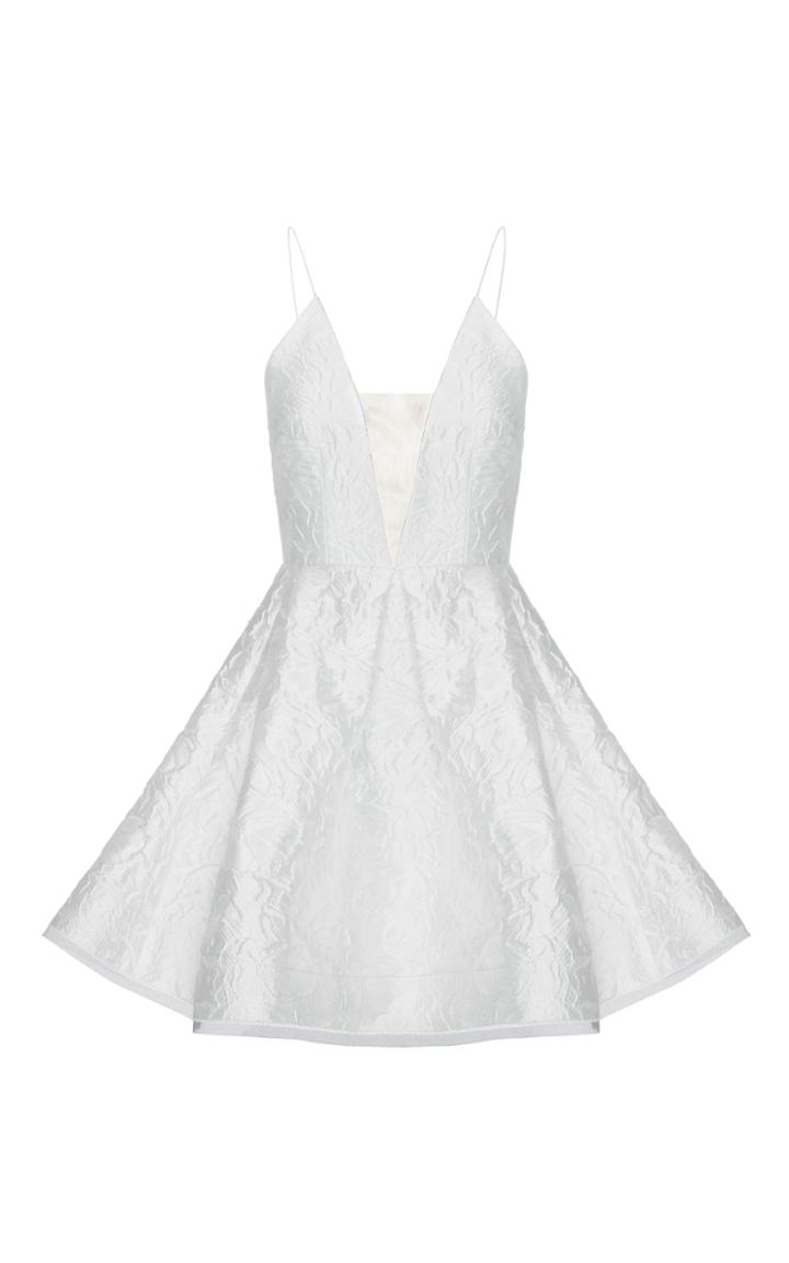 Alex Perry Dylan Floral Brocade Mini Dress