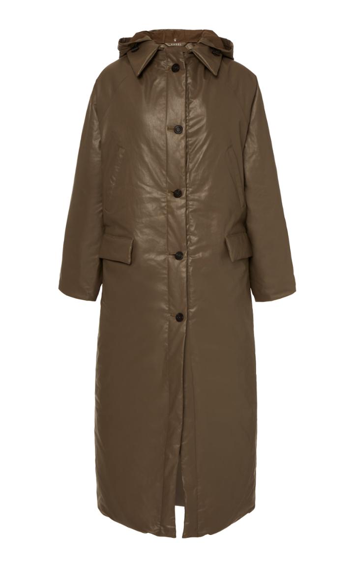Kassl Nylon Maxi Puffer Coat