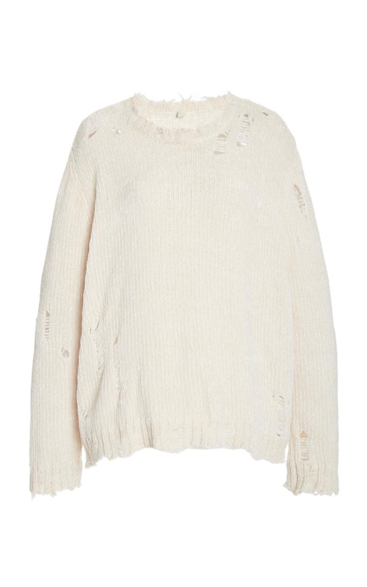 Moda Operandi R13 Oversized Distressed Chenille Sweater
