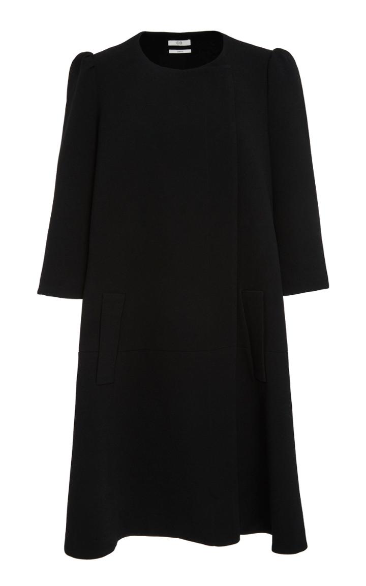 Co Collarless Structured Jacket
