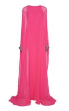 Ralph & Russo Draped Silk Caftan Gown