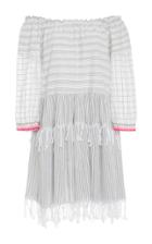 Lemlem Anan Off-the-shoulder Cotton-blend Gauze Dress