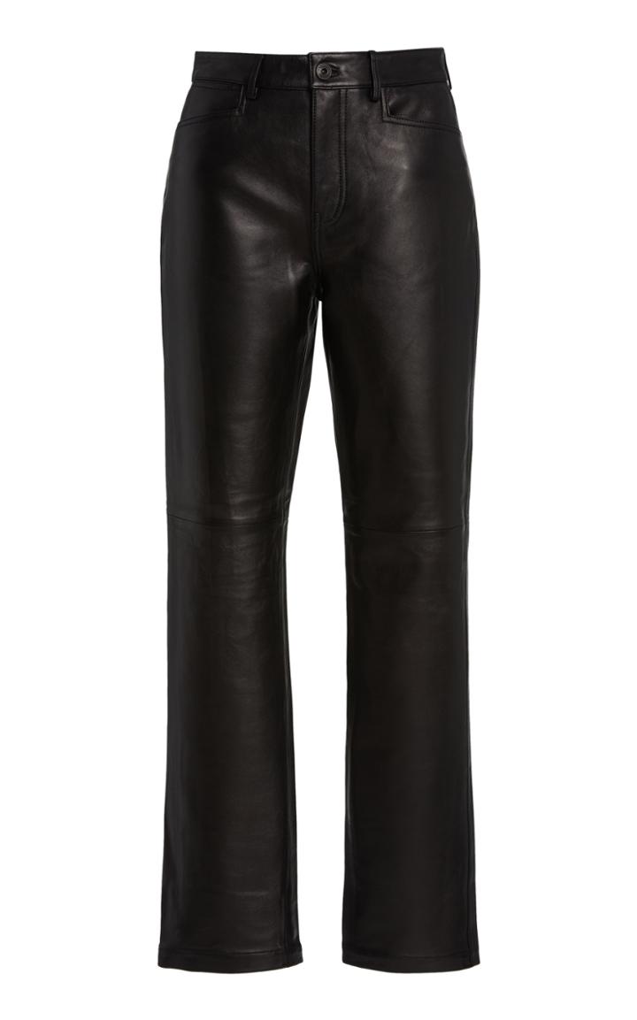 Proenza Schouler White Label Straight-leg Leather Pants