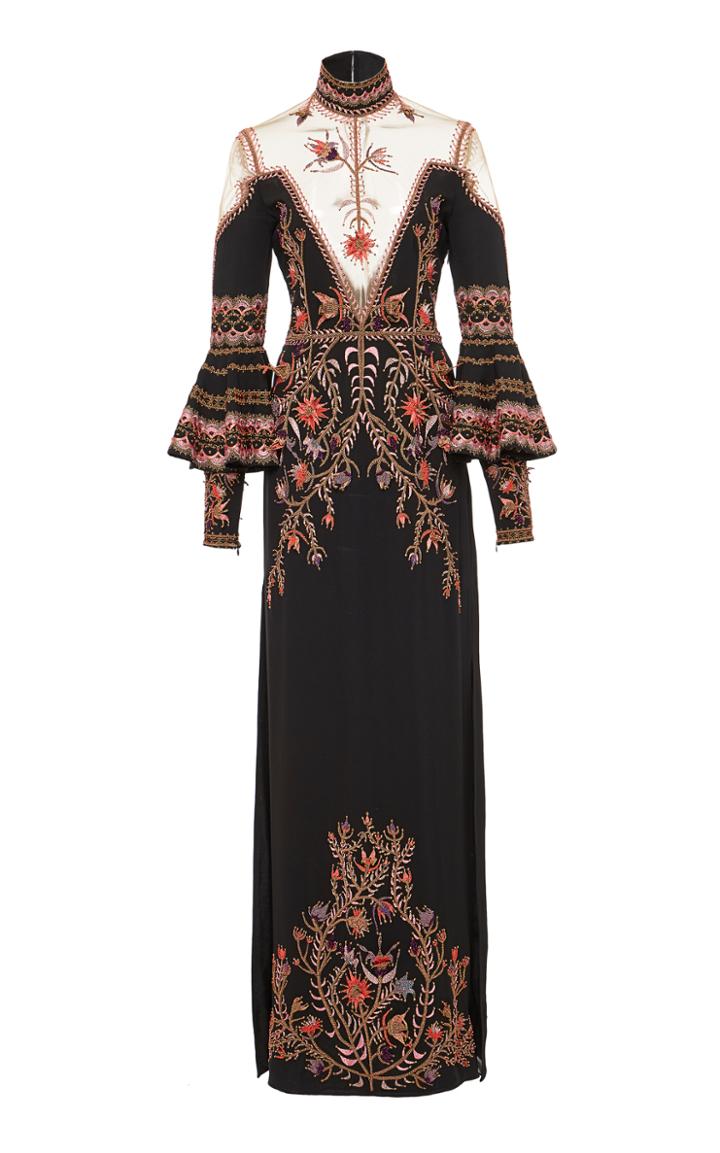 Cucculelli Shaheen Flower Power Hand-embroidered Dress