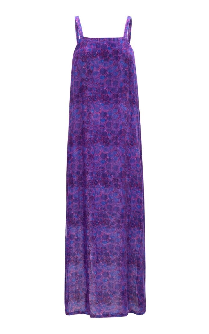 Helmstedt Camisole Velour Maxi Dress