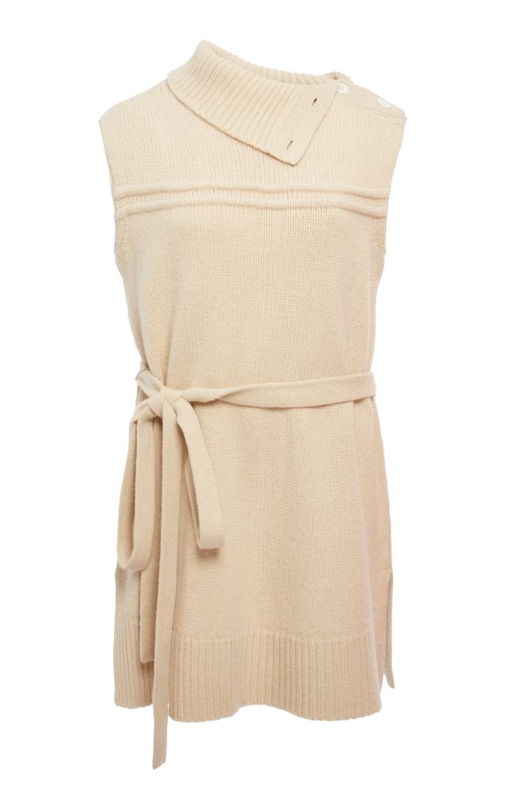 Co Sleeveless Turtleneck Sweater
