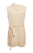 Co Sleeveless Turtleneck Sweater