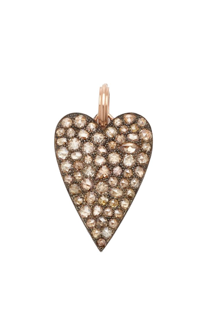 Moda Operandi Sylva & Cie One Of A Kind 14k Rose Gold And Champagne Diamond Pendant