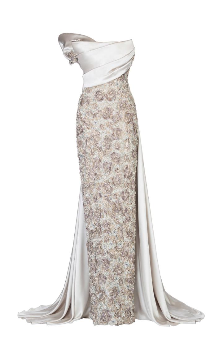 Maison Yeya Saki Beaded Gown