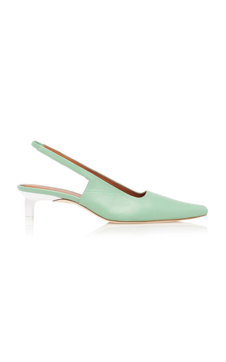 Rejina Pyo Lois Leather Slingback Pumps