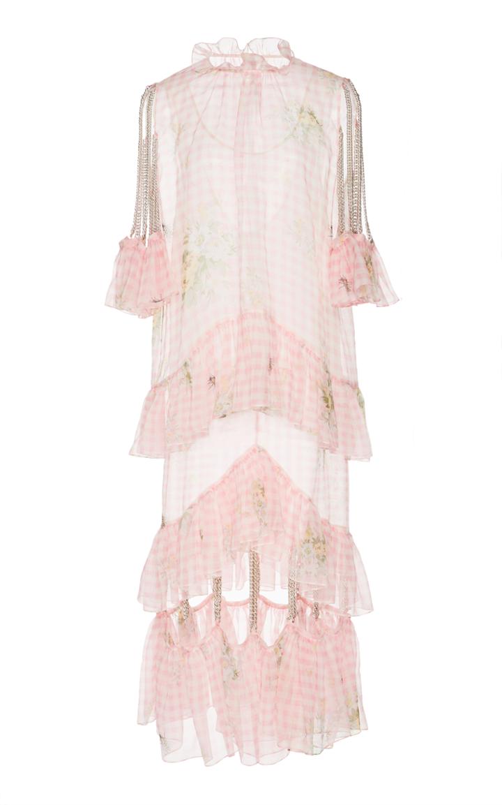 Christopher Kane Gingham Chain Dress