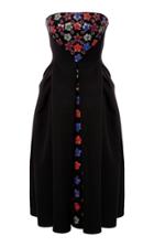 Zac Posen Gauffre Jacquard Cocktail Dress