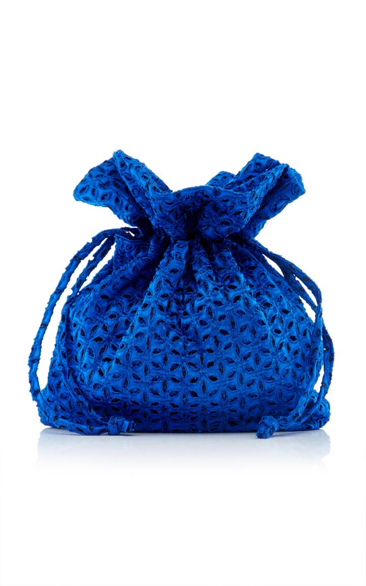 Cult Gaia Poppy Cobalt Bag