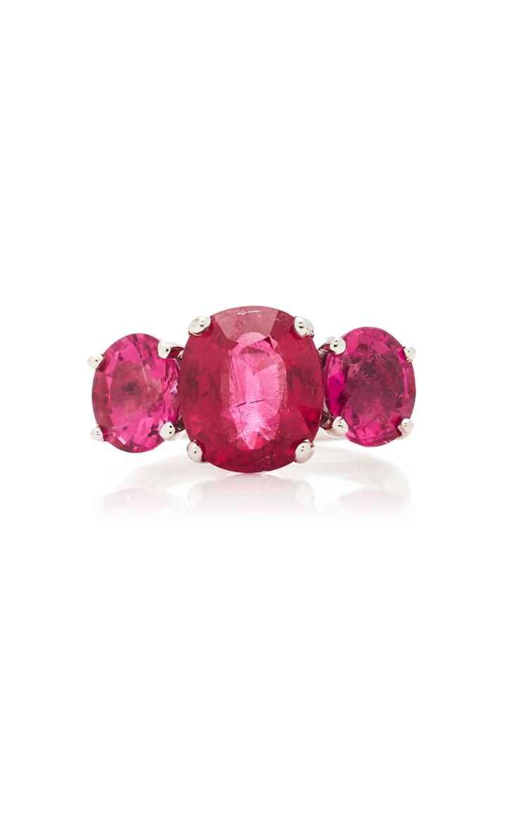 Moda Operandi Jane Taylor One Of A Kind Twinkle Twinkle Three Stone Ring With Rubell