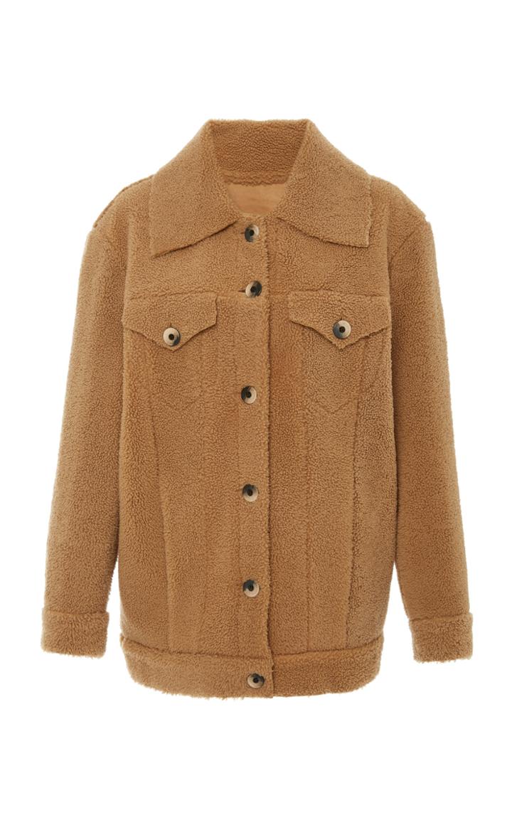Zeynep Aray Oversized Shearling Jacket