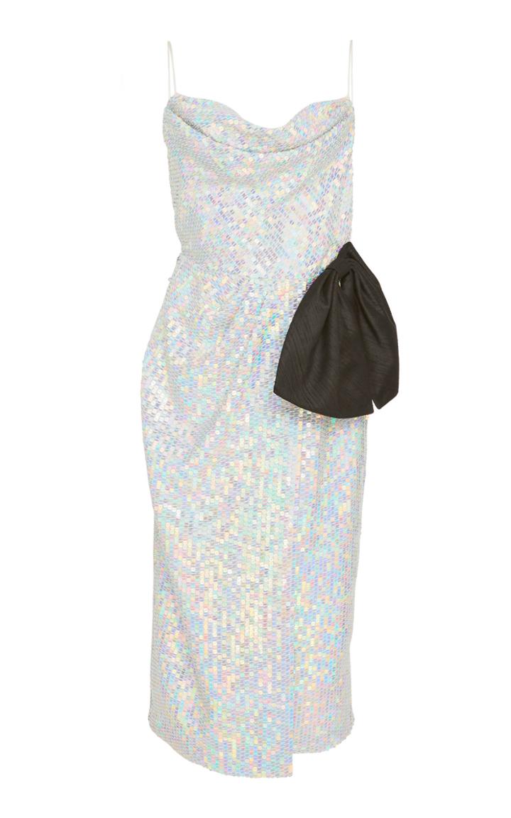 Markarian Sequin Wrap Dress
