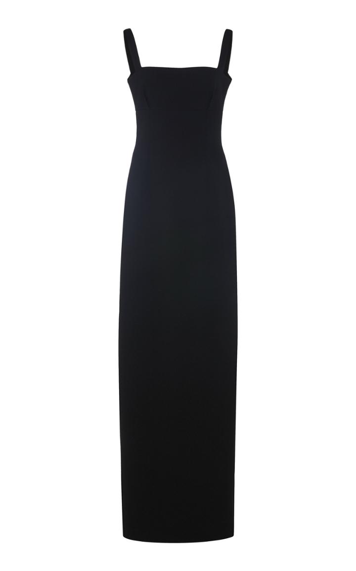 Emilia Wickstead Magdalina Sleeveless Stretch-crepe Maxi Dress