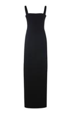 Emilia Wickstead Magdalina Sleeveless Stretch-crepe Maxi Dress