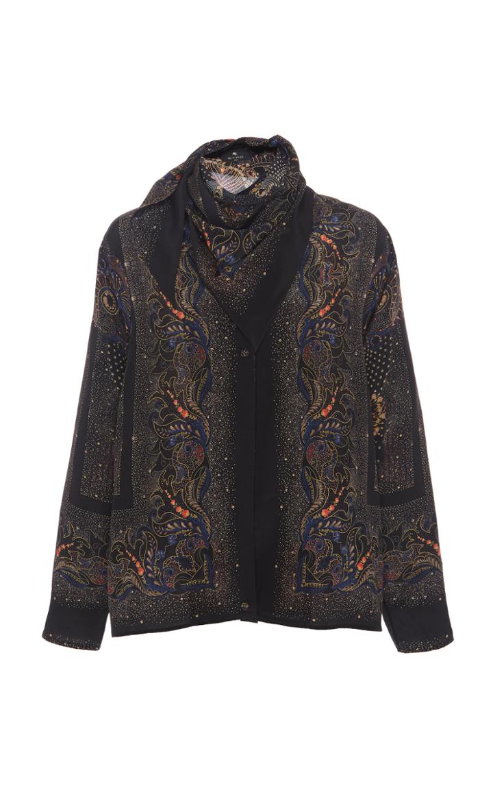 Moda Operandi Etro Printed Silk Top