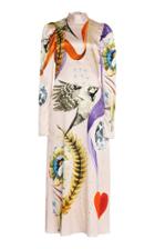 Temperley London Clementina Printed Silk Dress Size: 6