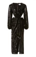 Alice Mccall Electric Orchid Sequined-chiffon Gown