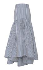 Rosie Assoulin Flounce Twill Skirt